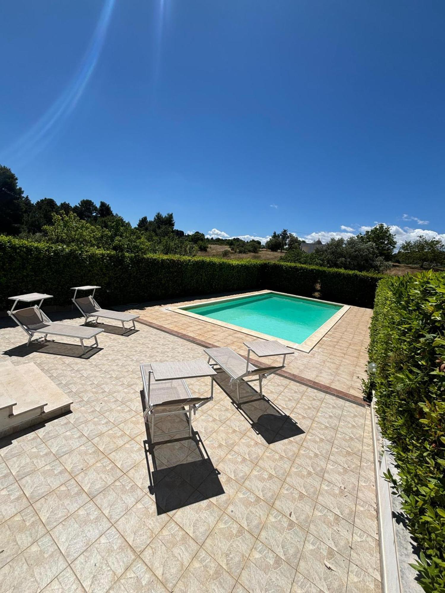 Trulli And Pool - I Cactus Villa Martina Franca Exterior foto